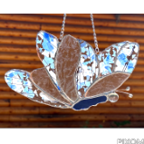 Blue Butterfly Suncatcher