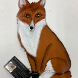 Realistic Fox Sitting