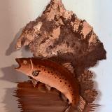 FISH IN SEPIA 3D