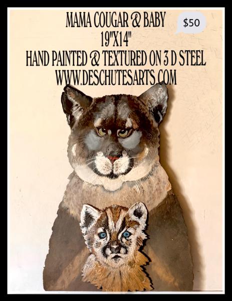 MAMA COUGAR and BABY 3D